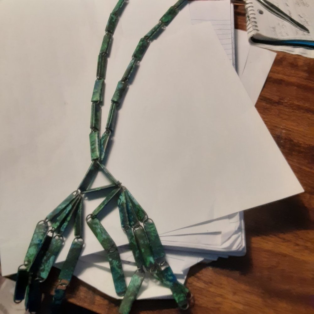 Vintage Paperclip Necklace